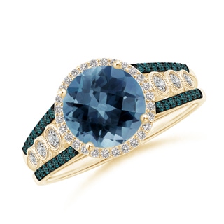 Round AA London Blue Topaz