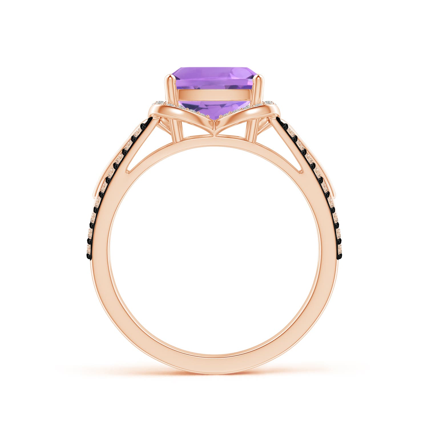 A - Amethyst / 2.6 CT / 14 KT Rose Gold