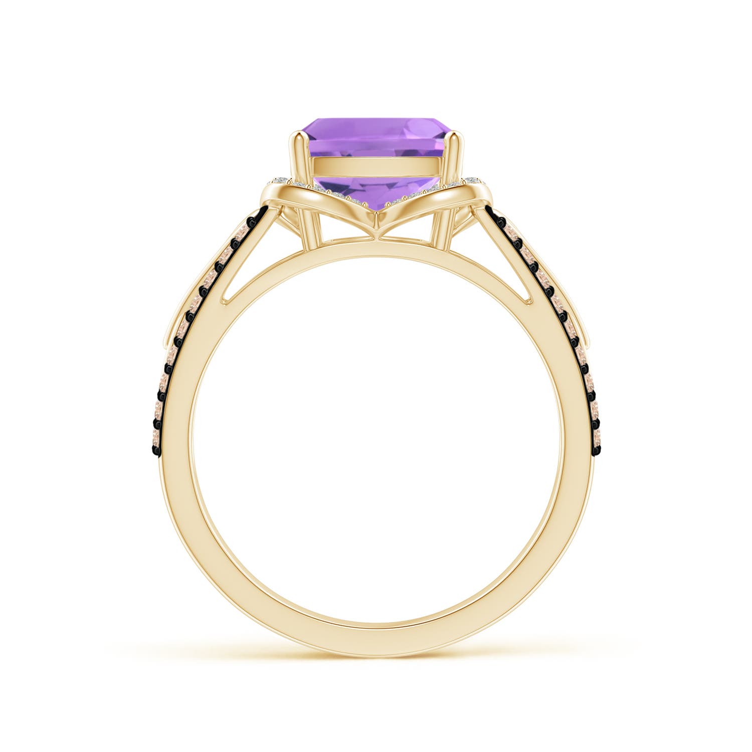 A - Amethyst / 2.6 CT / 14 KT Yellow Gold