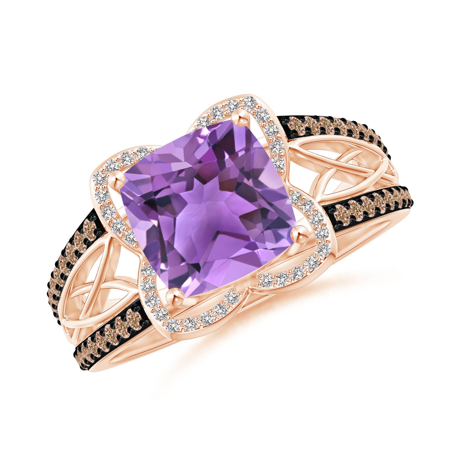 AA - Amethyst / 2.6 CT / 14 KT Rose Gold