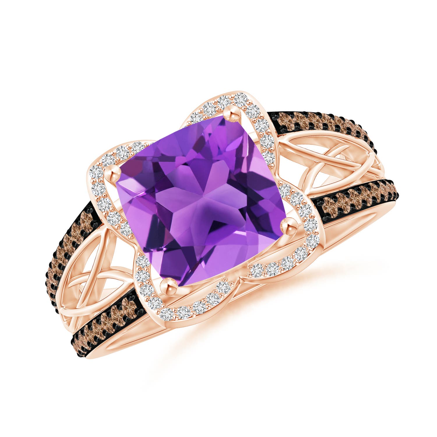 AAA - Amethyst / 2.6 CT / 14 KT Rose Gold