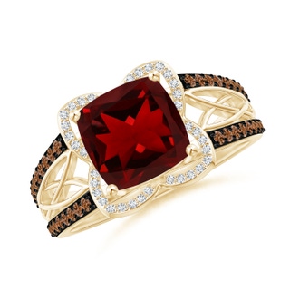 Cushion AAAA Garnet