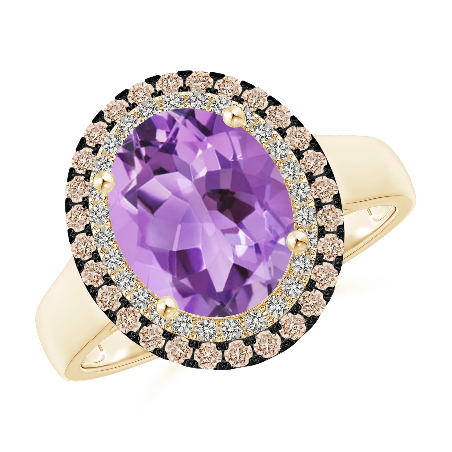 A - Amethyst / 2.7 CT / 14 KT Yellow Gold