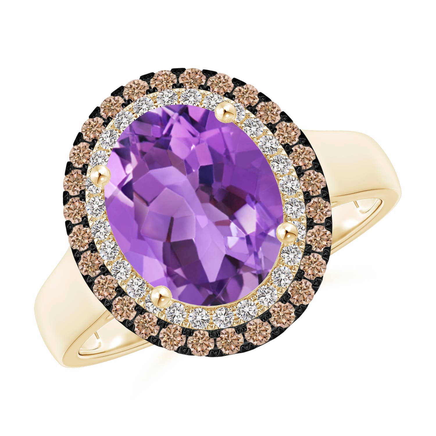 AA - Amethyst / 2.7 CT / 14 KT Yellow Gold