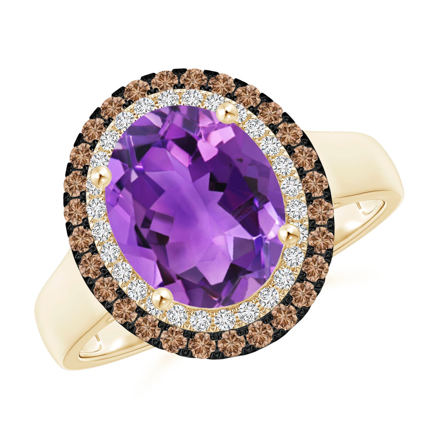 AAA - Amethyst / 2.7 CT / 14 KT Yellow Gold