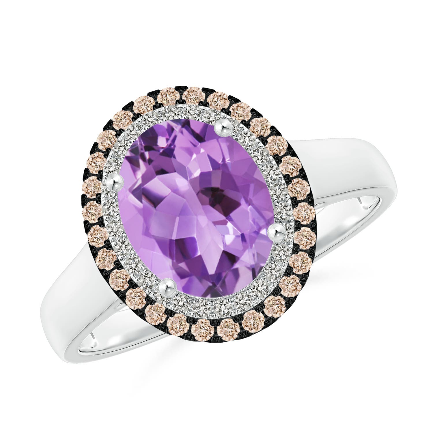 A - Amethyst / 1.87 CT / 14 KT White Gold