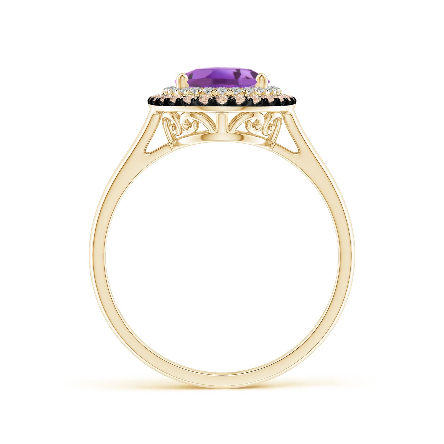 A - Amethyst / 1.87 CT / 14 KT Yellow Gold