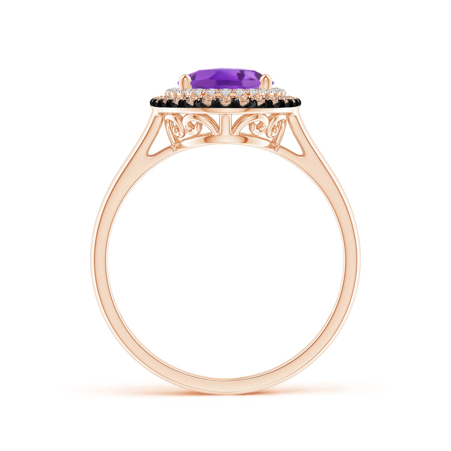 AA - Amethyst / 1.87 CT / 14 KT Rose Gold