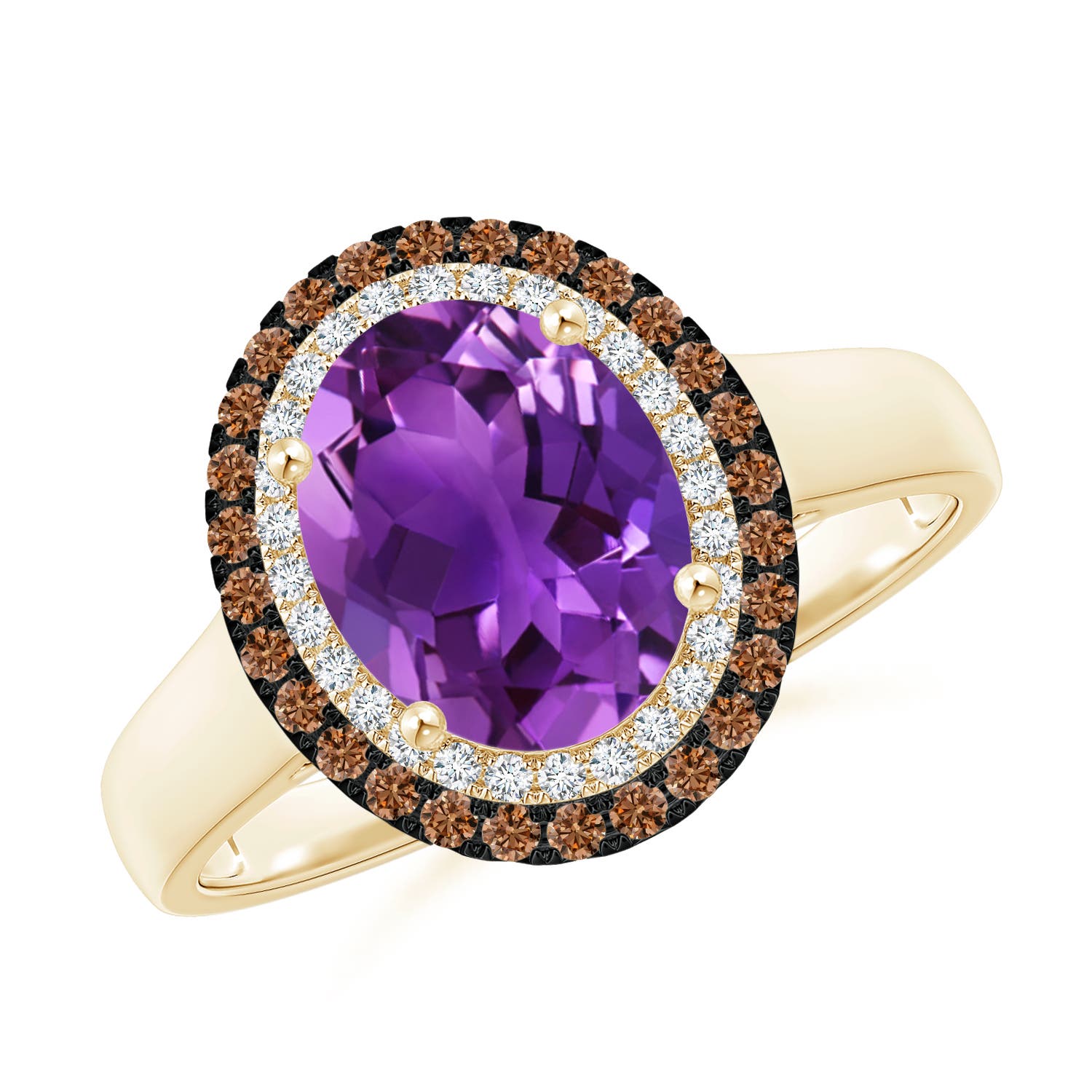 AAAA - Amethyst / 1.87 CT / 14 KT Yellow Gold