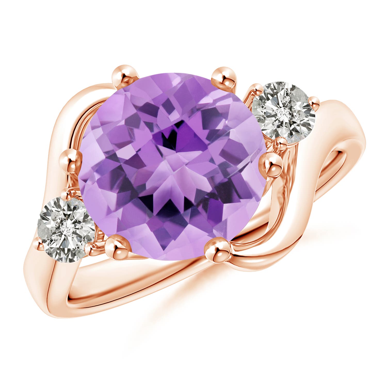 A - Amethyst / 4.04 CT / 14 KT Rose Gold