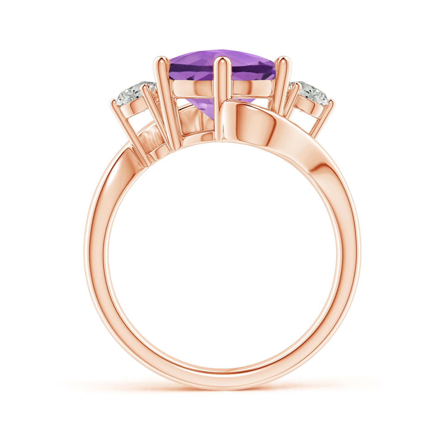 A - Amethyst / 4.04 CT / 14 KT Rose Gold