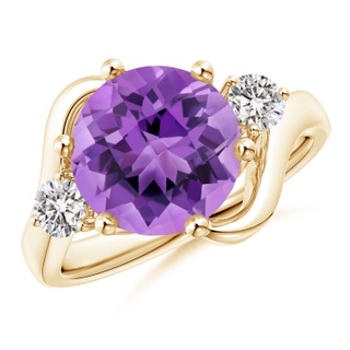Round AA Amethyst