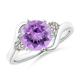 Round A Amethyst