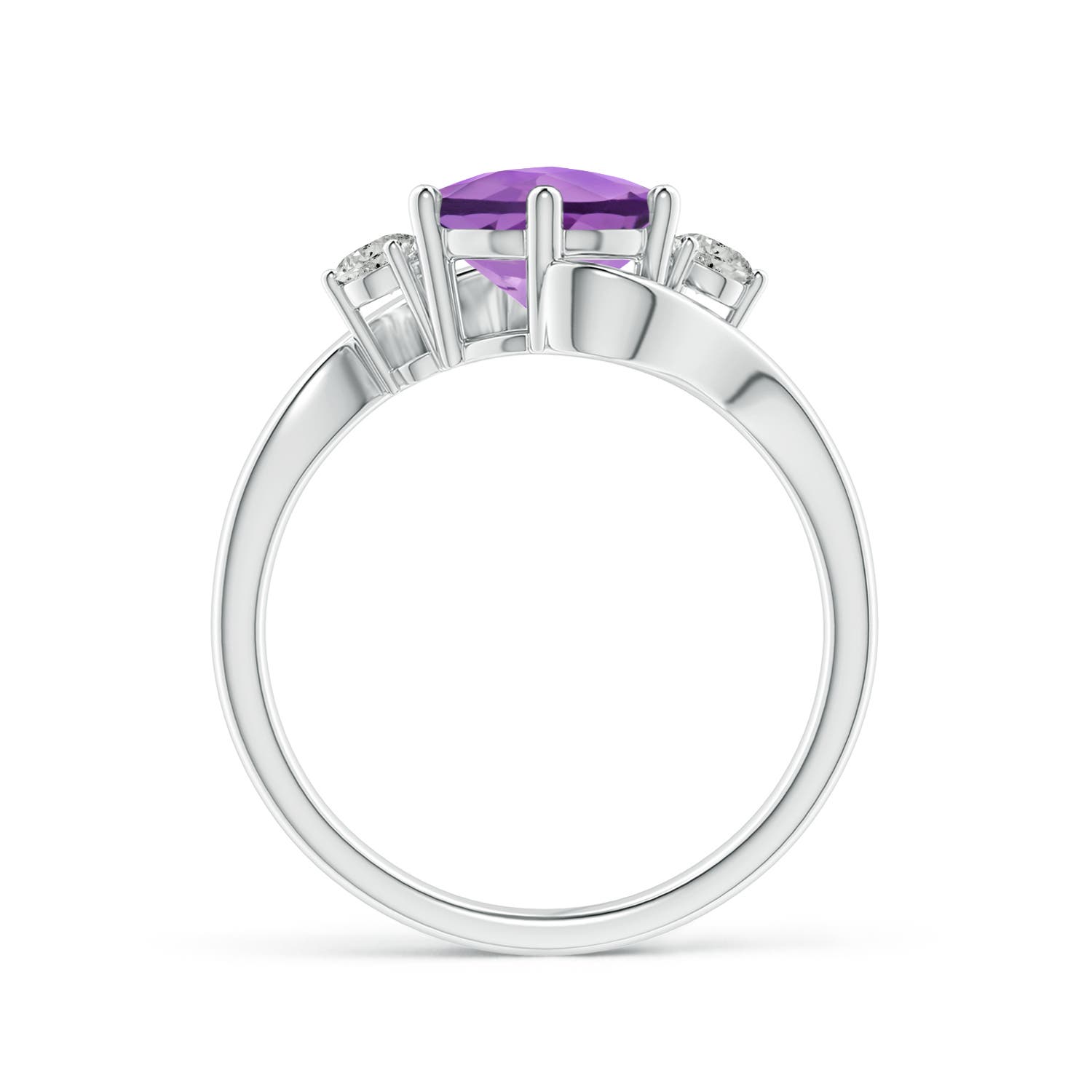 A - Amethyst / 1.84 CT / 14 KT White Gold