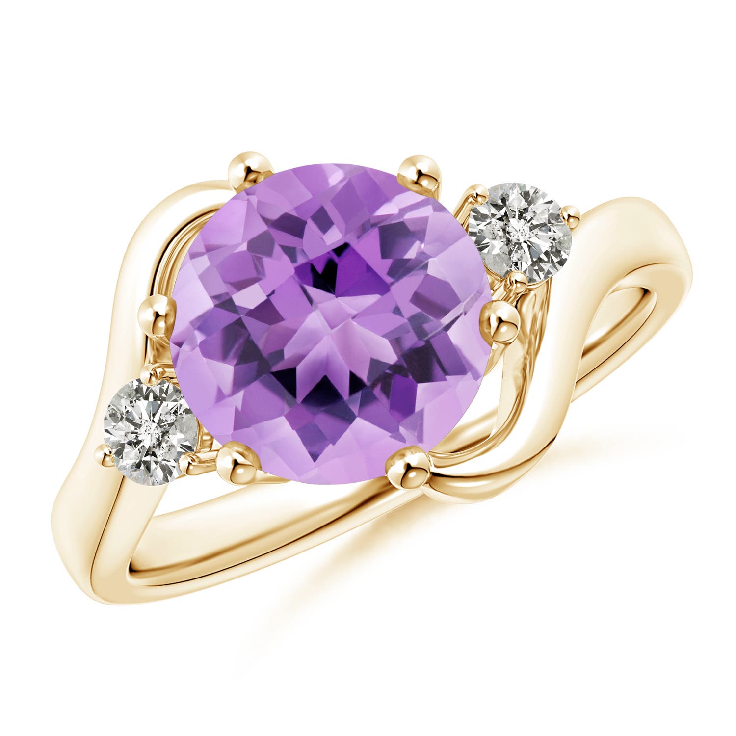 A - Amethyst / 2.31 CT / 14 KT Yellow Gold