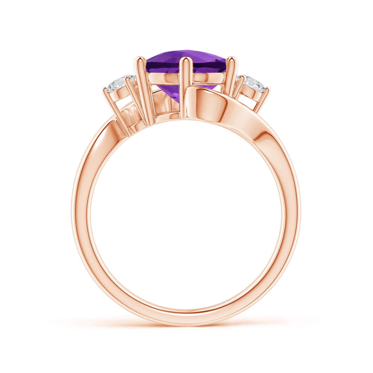 AAA - Amethyst / 2.31 CT / 14 KT Rose Gold