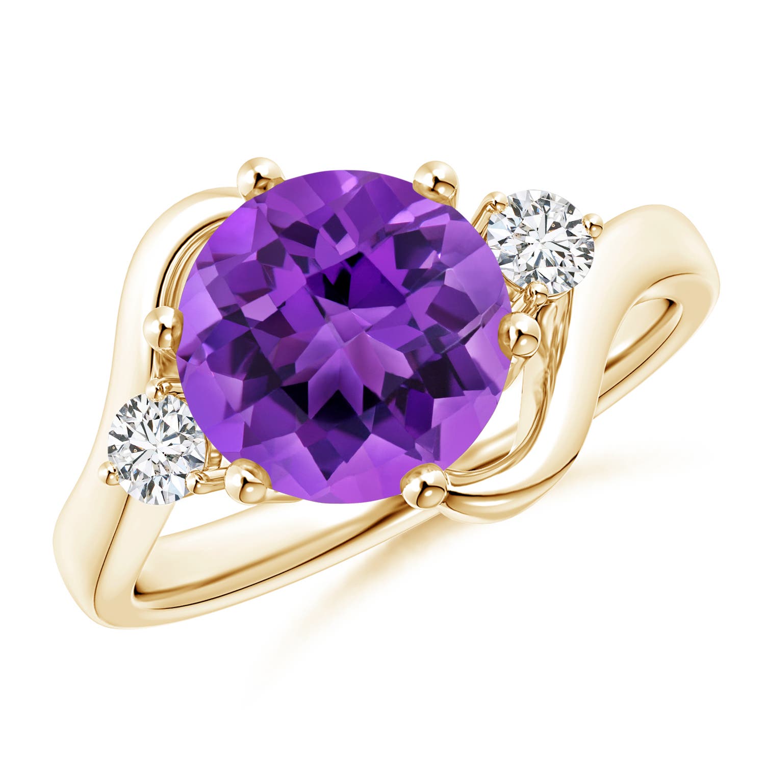 AAA - Amethyst / 2.31 CT / 14 KT Yellow Gold