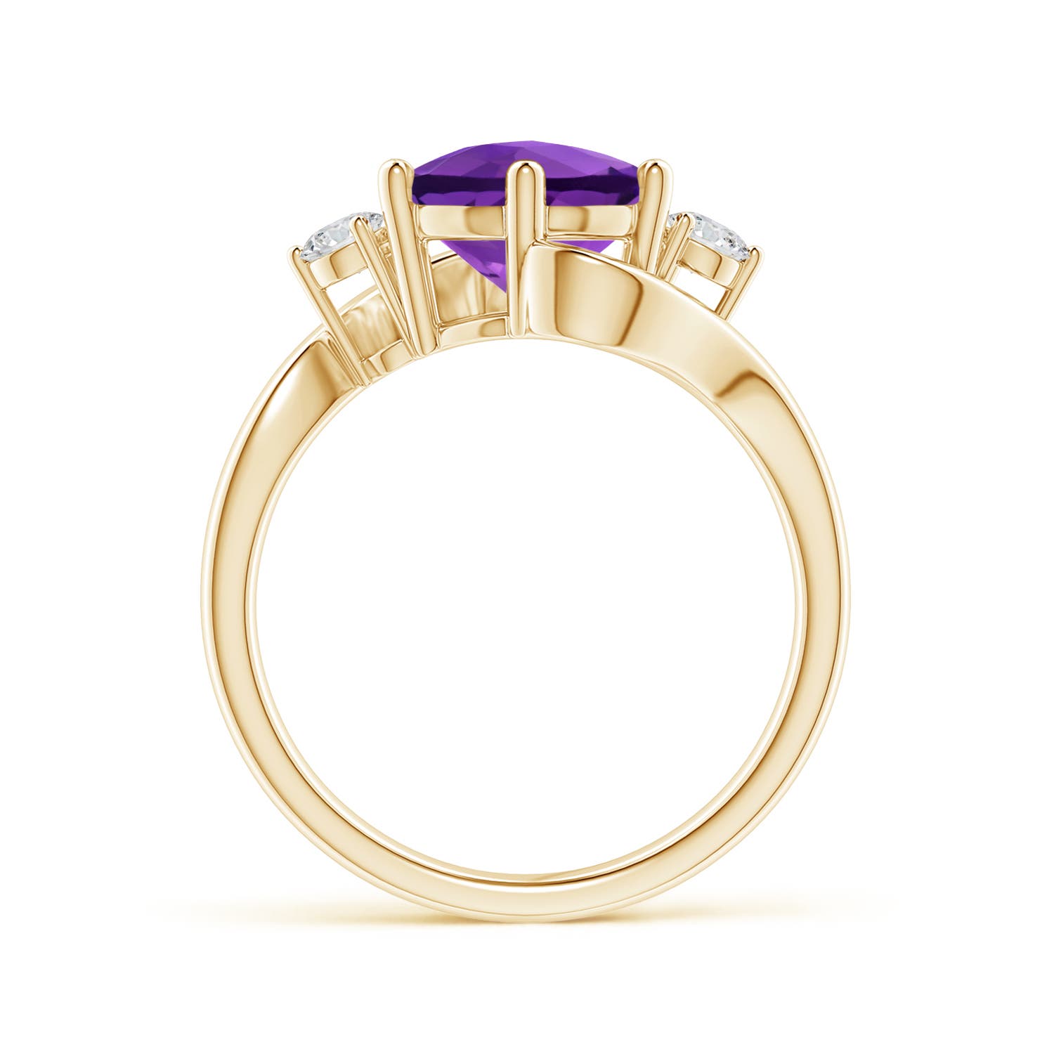 AAA - Amethyst / 2.31 CT / 14 KT Yellow Gold