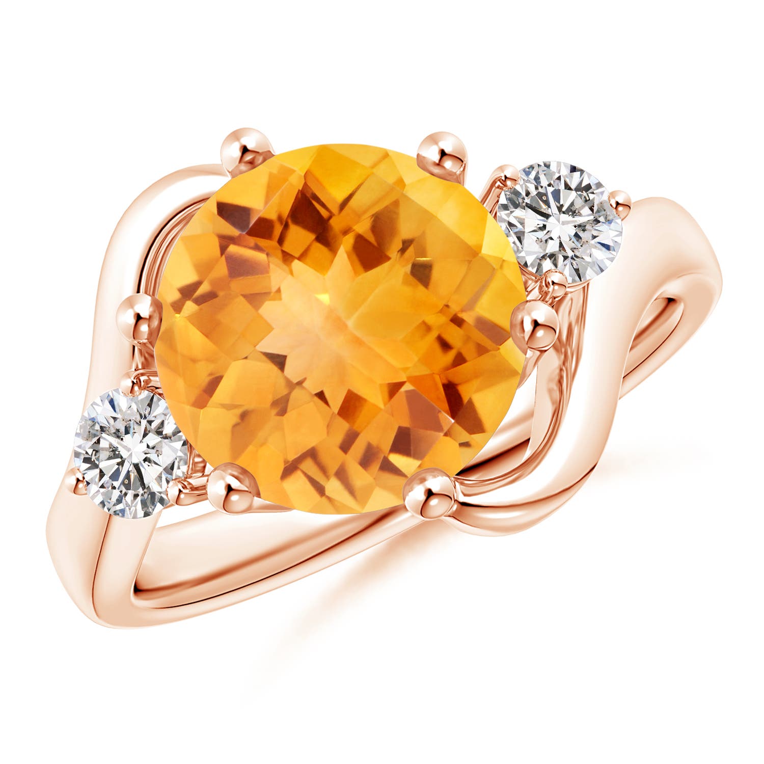 AA - Citrine / 3.27 CT / 14 KT Rose Gold