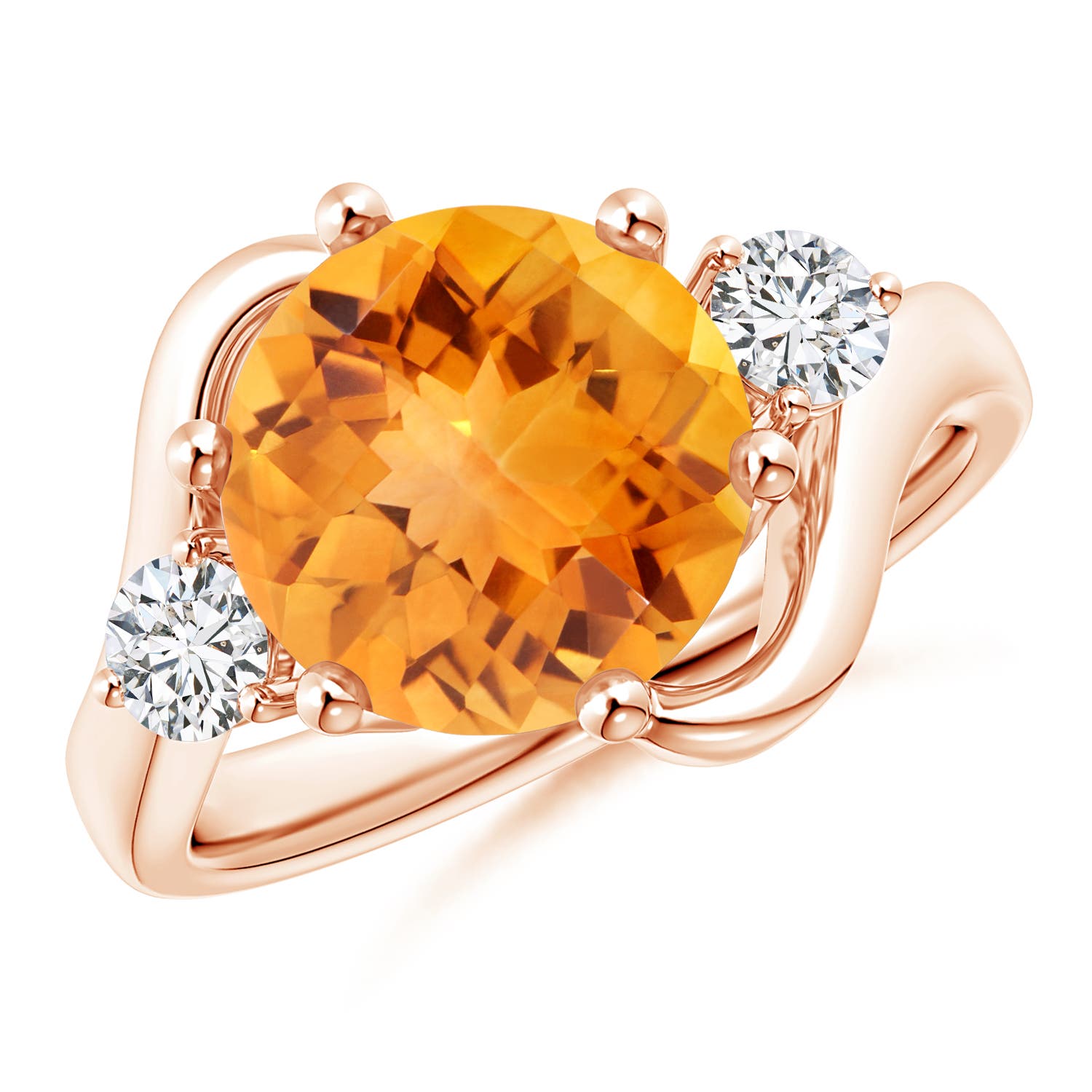 AAA - Citrine / 3.27 CT / 14 KT Rose Gold