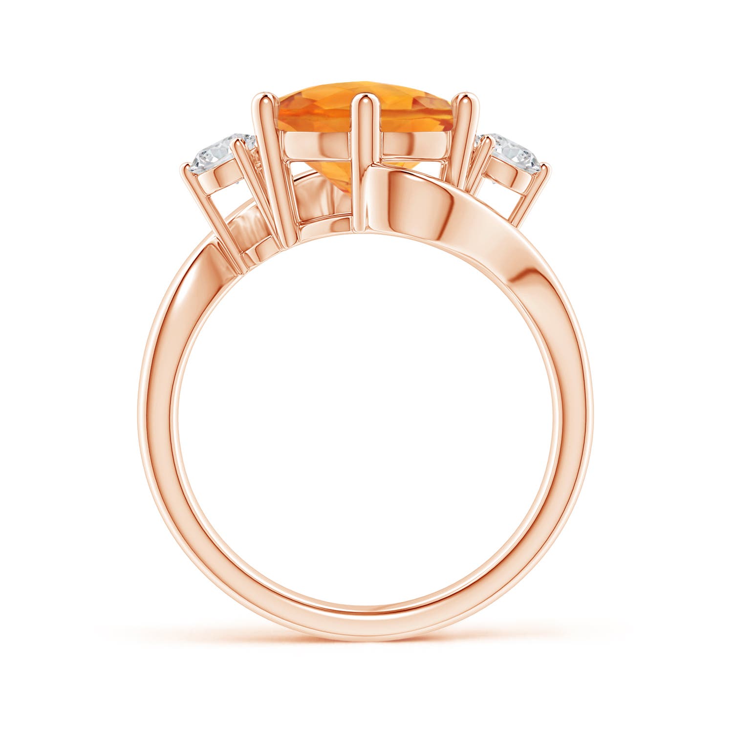 AAA - Citrine / 3.27 CT / 14 KT Rose Gold