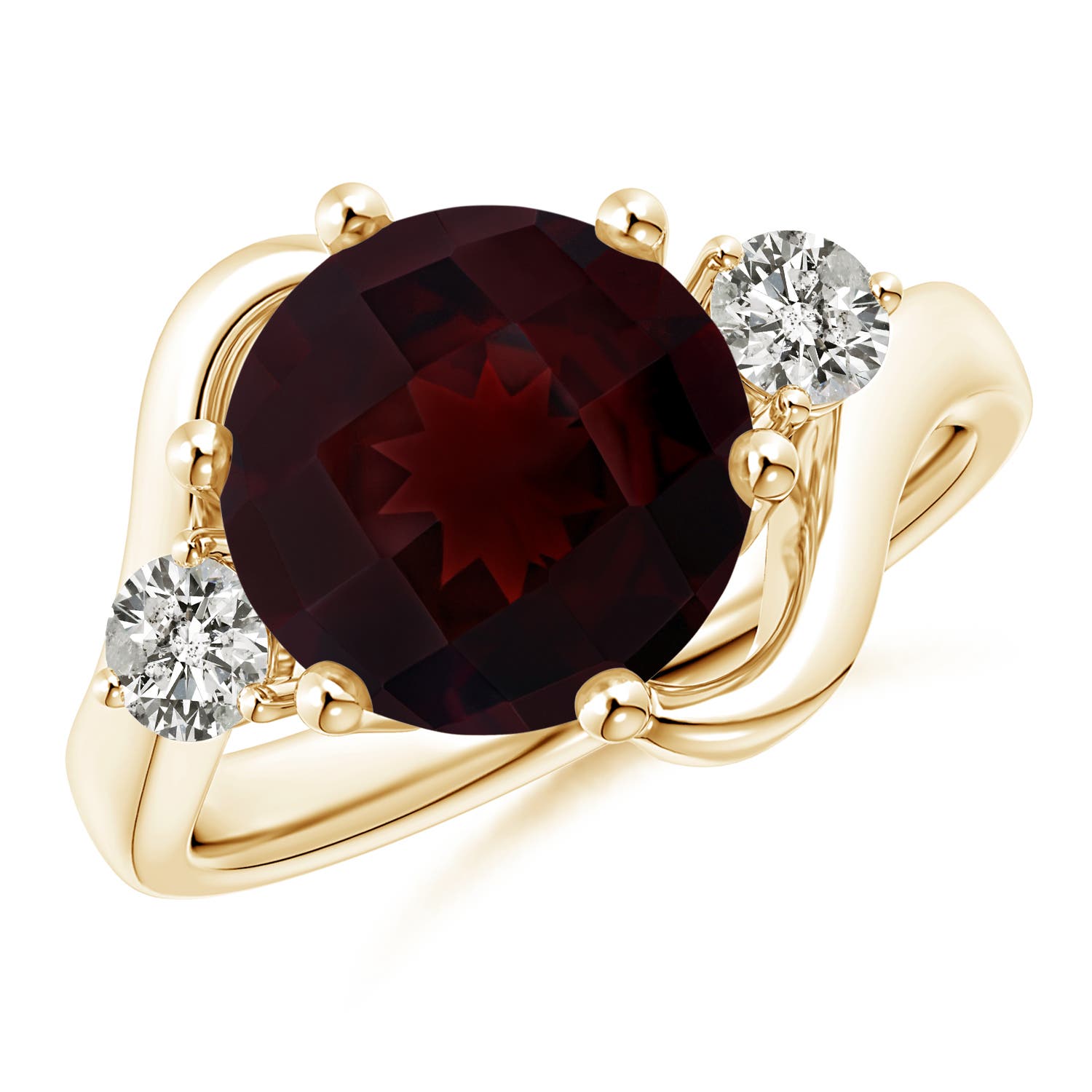 A - Garnet / 4.57 CT / 14 KT Yellow Gold