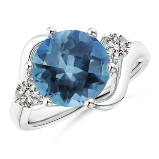 Round A London Blue Topaz