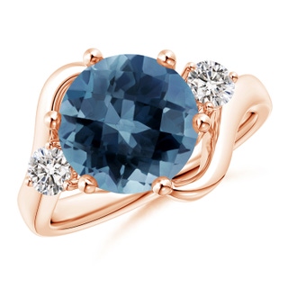 Round AA London Blue Topaz