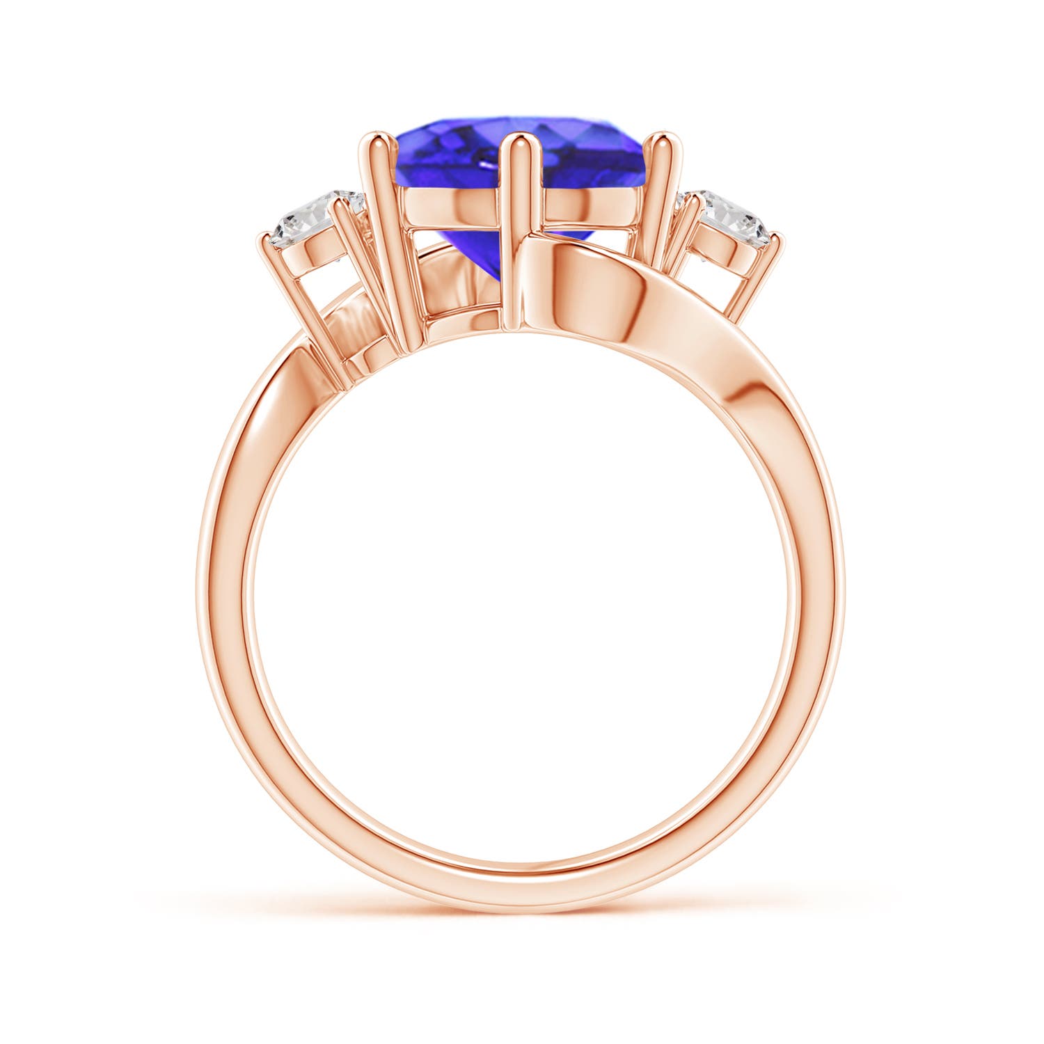 AA - Tanzanite / 3.82 CT / 14 KT Rose Gold