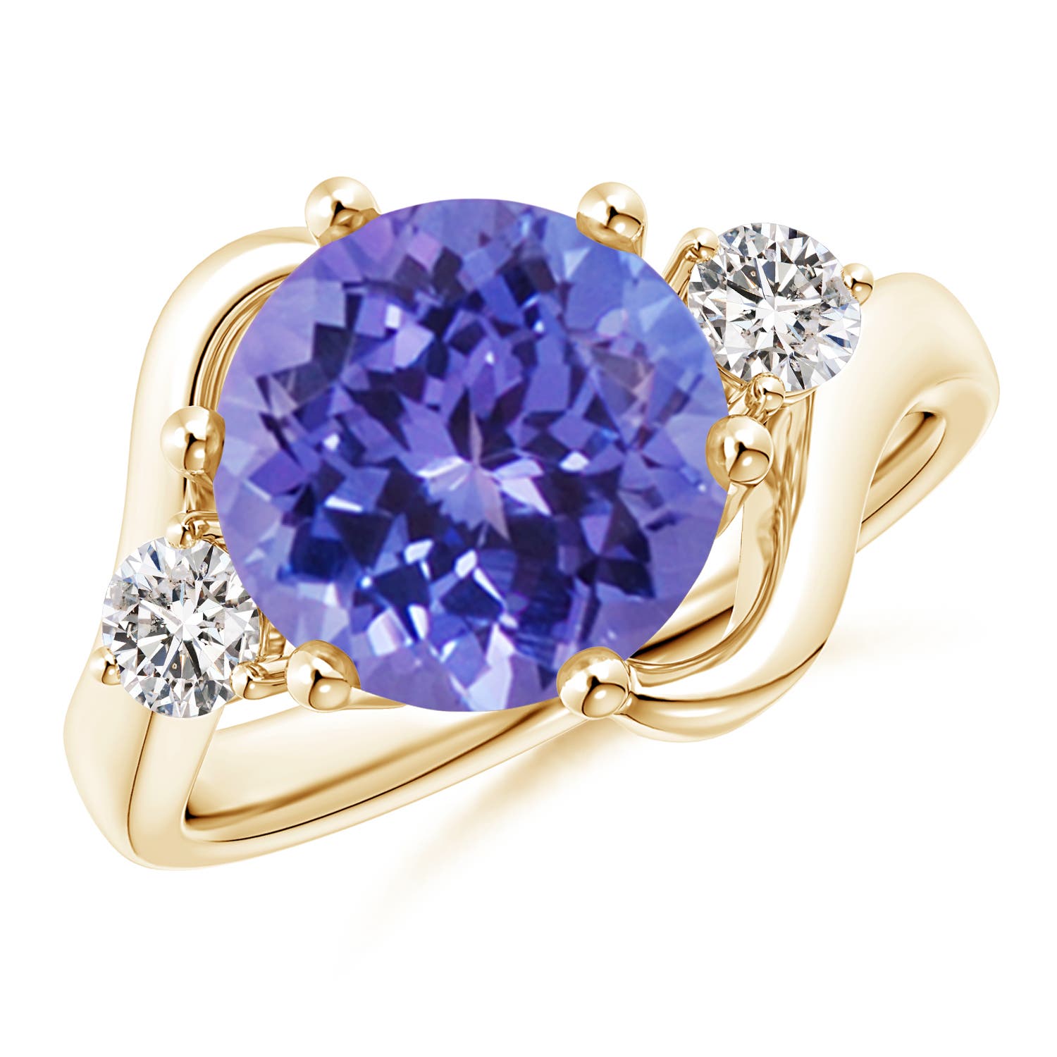 AA - Tanzanite / 3.82 CT / 14 KT Yellow Gold