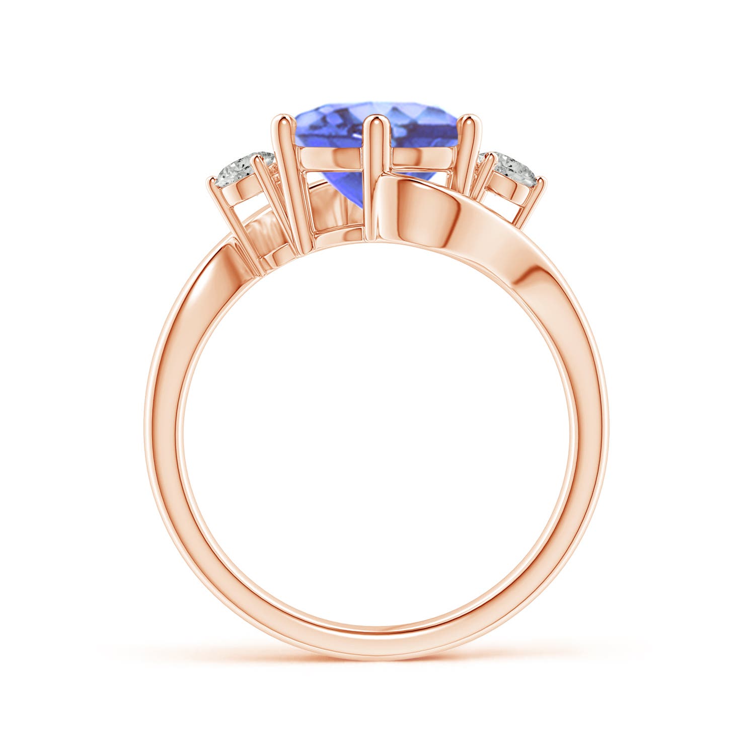 A - Tanzanite / 2.61 CT / 14 KT Rose Gold