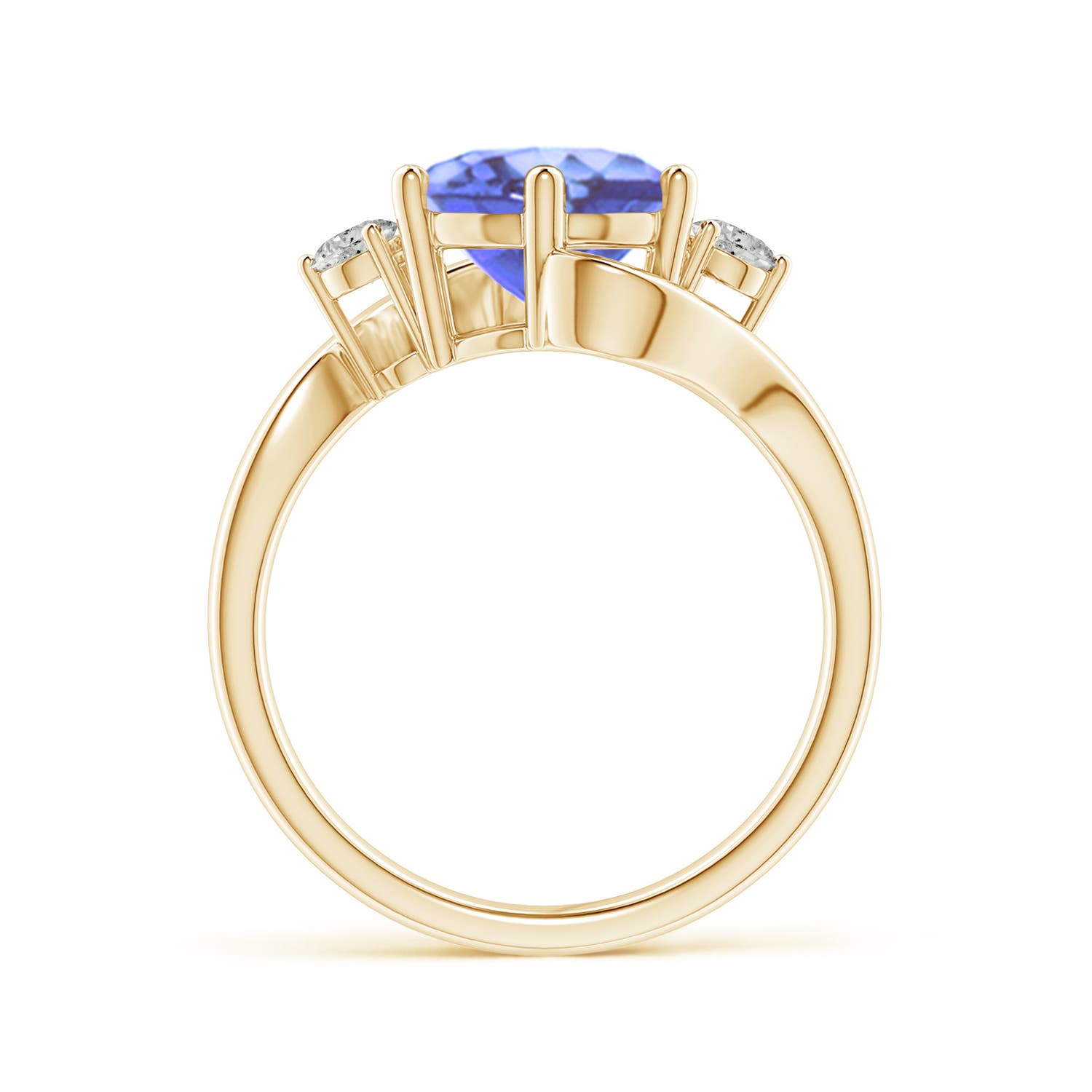 A - Tanzanite / 2.61 CT / 14 KT Yellow Gold