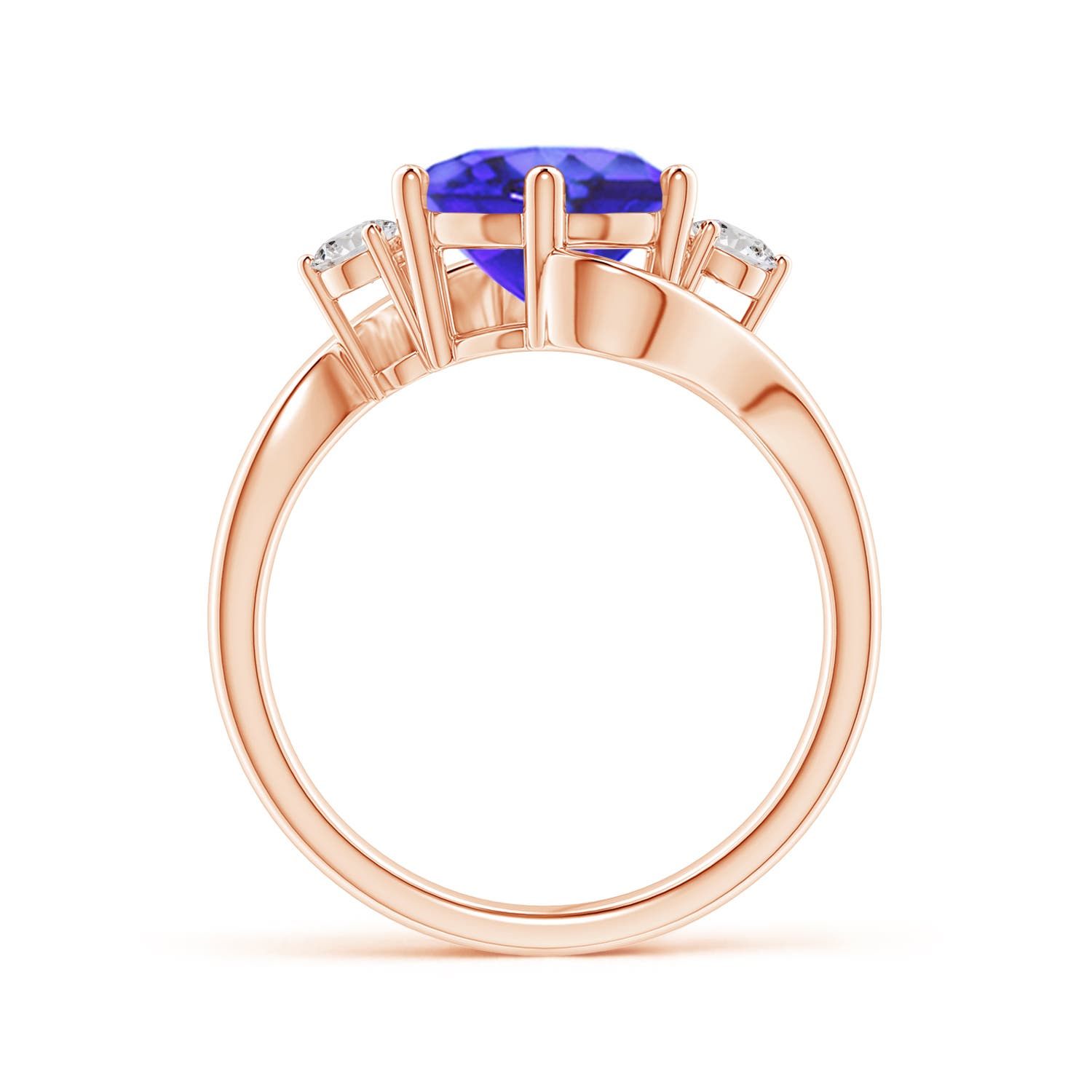 AA - Tanzanite / 2.61 CT / 14 KT Rose Gold