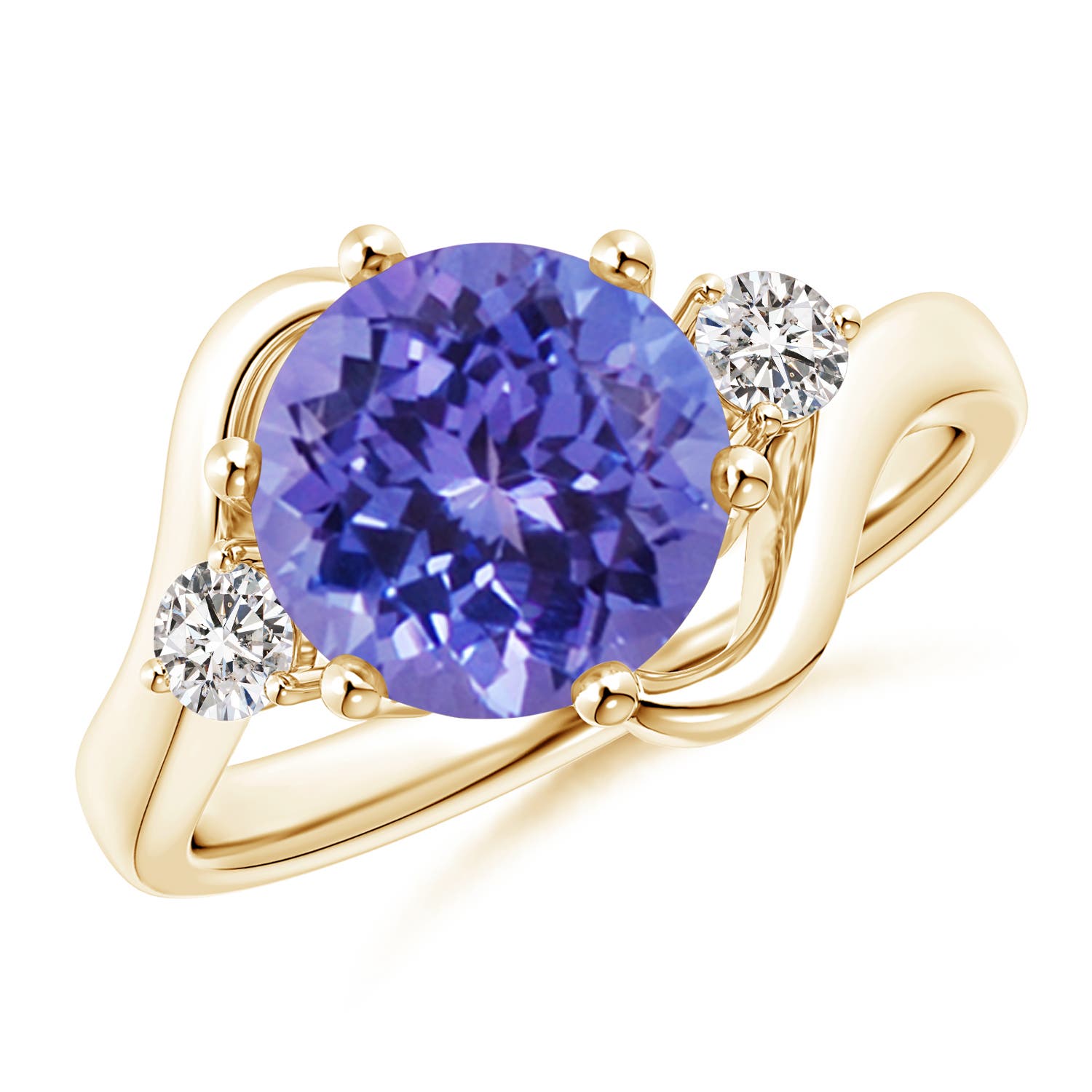 AA - Tanzanite / 2.61 CT / 14 KT Yellow Gold