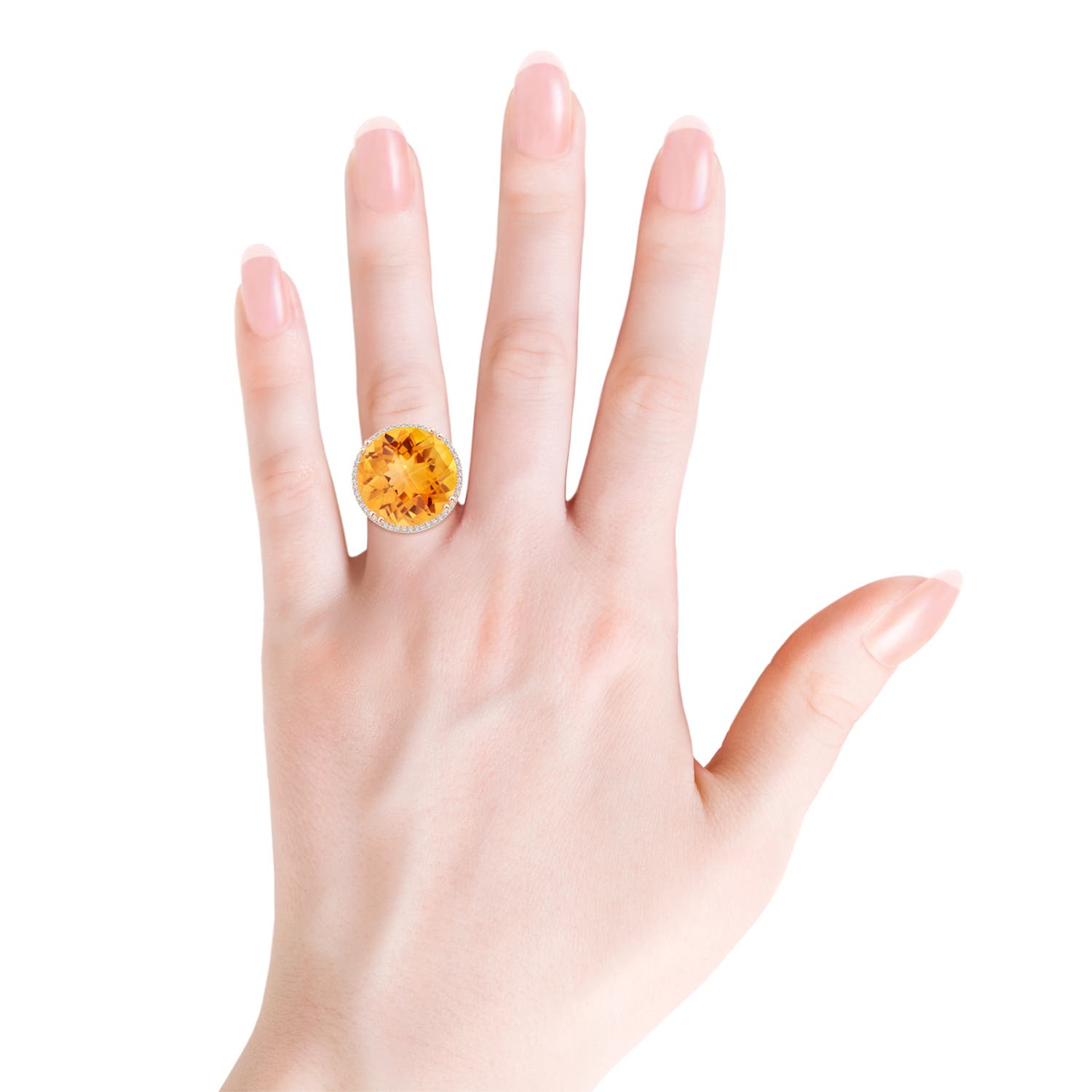 AA - Citrine / 29.26 CT / 14 KT Rose Gold