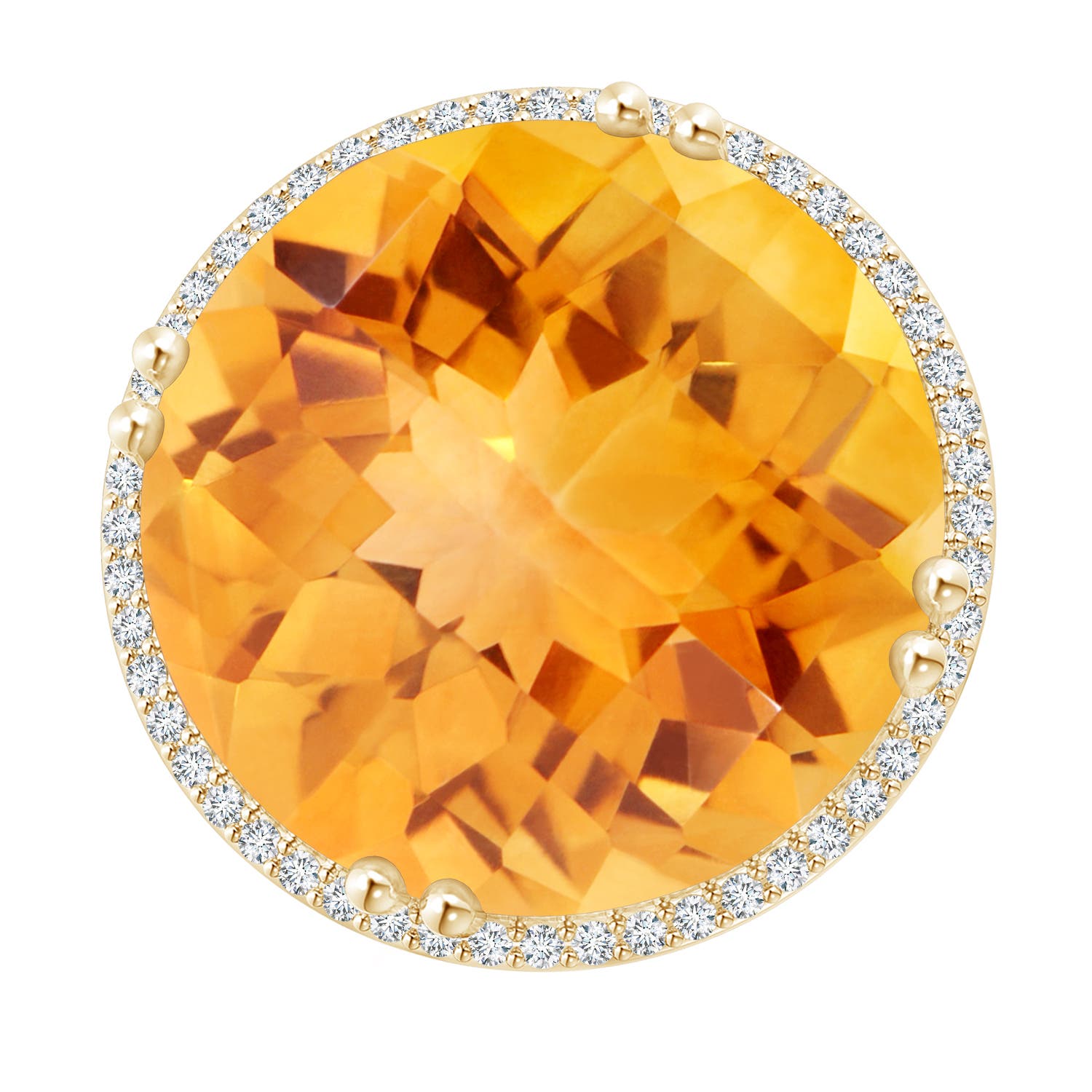 AA - Citrine / 29.26 CT / 14 KT Yellow Gold