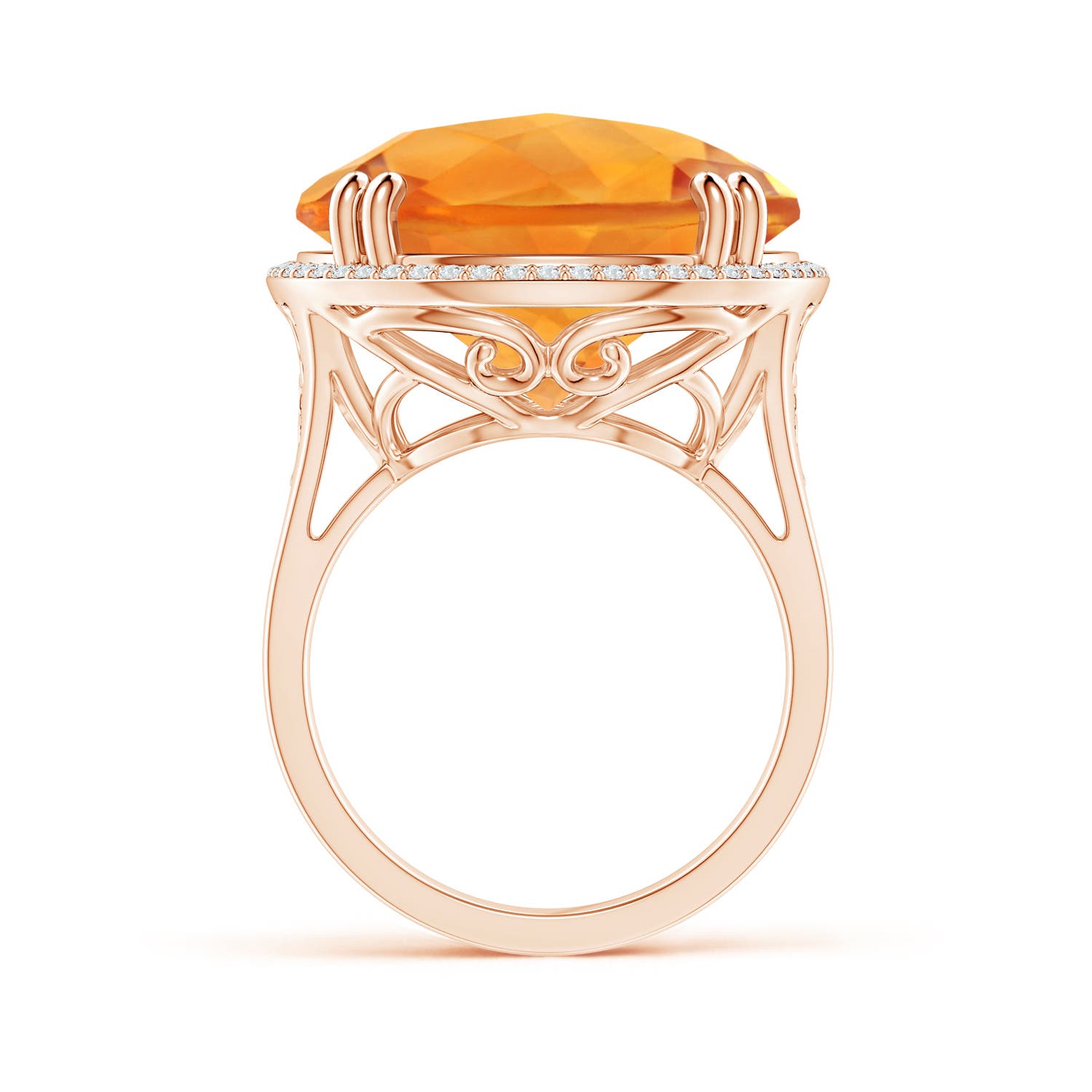 AAA - Citrine / 29.26 CT / 14 KT Rose Gold