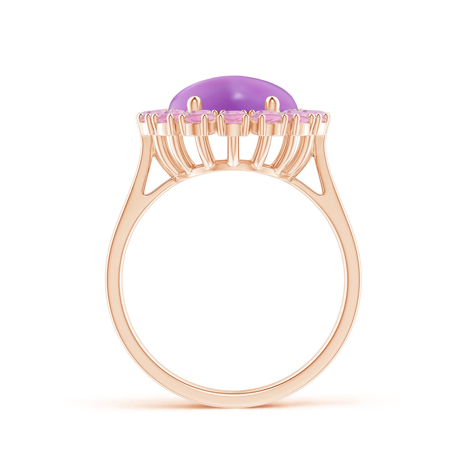 A - Amethyst / 7.26 CT / 14 KT Rose Gold