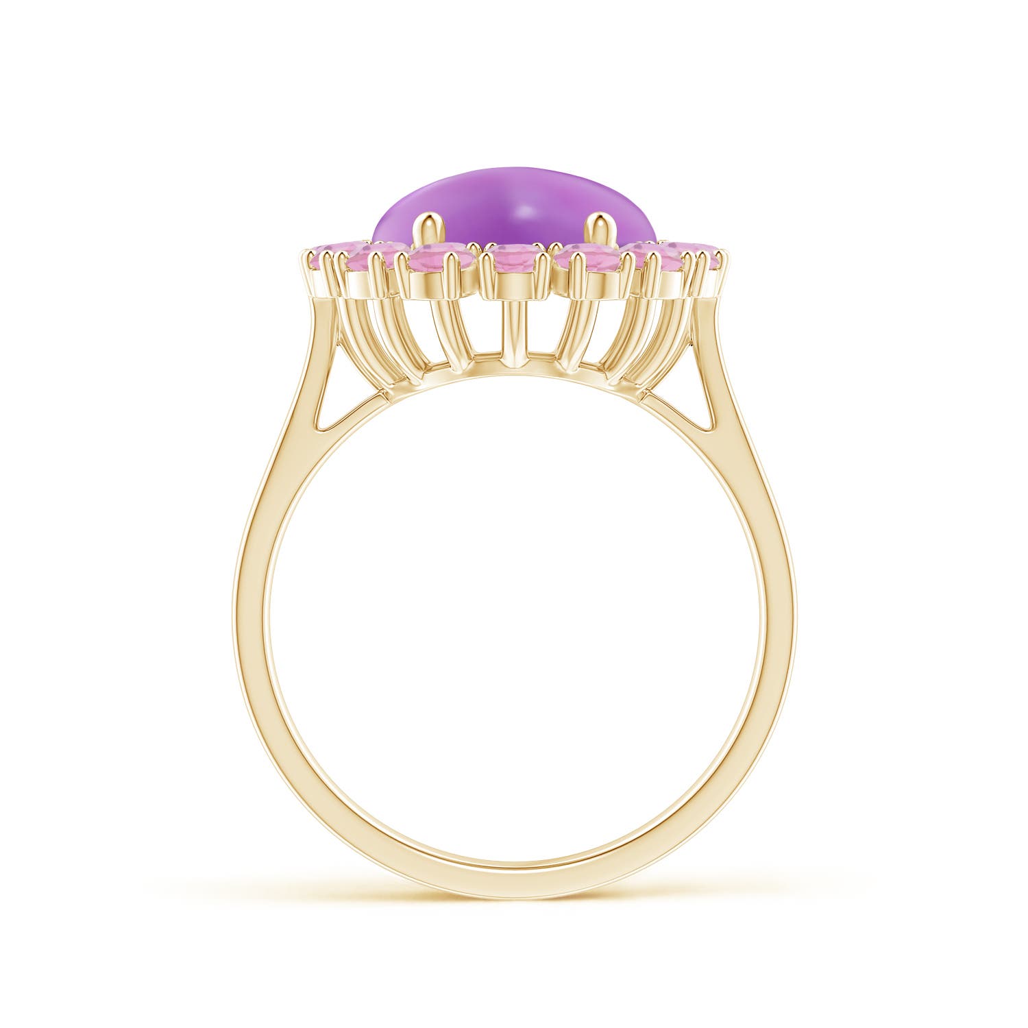 A - Amethyst / 7.26 CT / 14 KT Yellow Gold