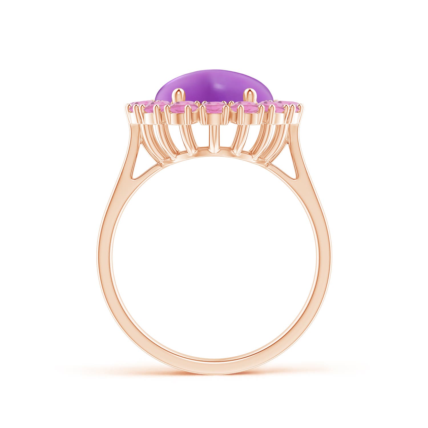 AA - Amethyst / 7.26 CT / 14 KT Rose Gold