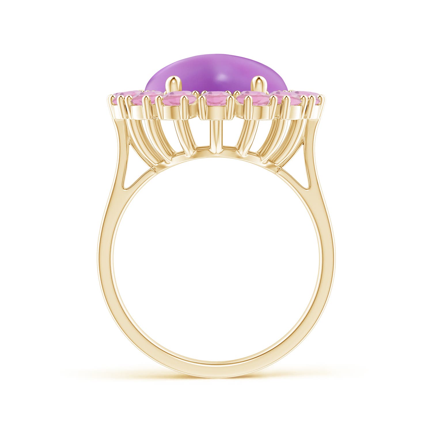 A - Amethyst / 10.26 CT / 14 KT Yellow Gold