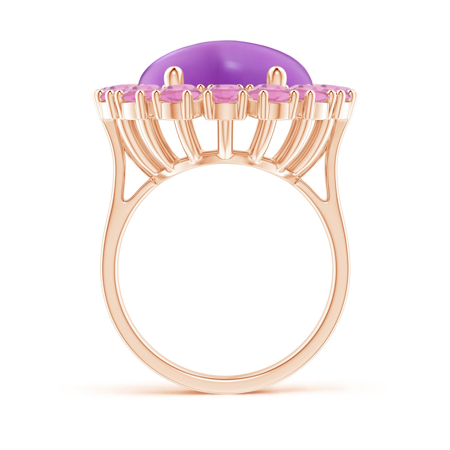 AA - Amethyst / 13.56 CT / 14 KT Rose Gold