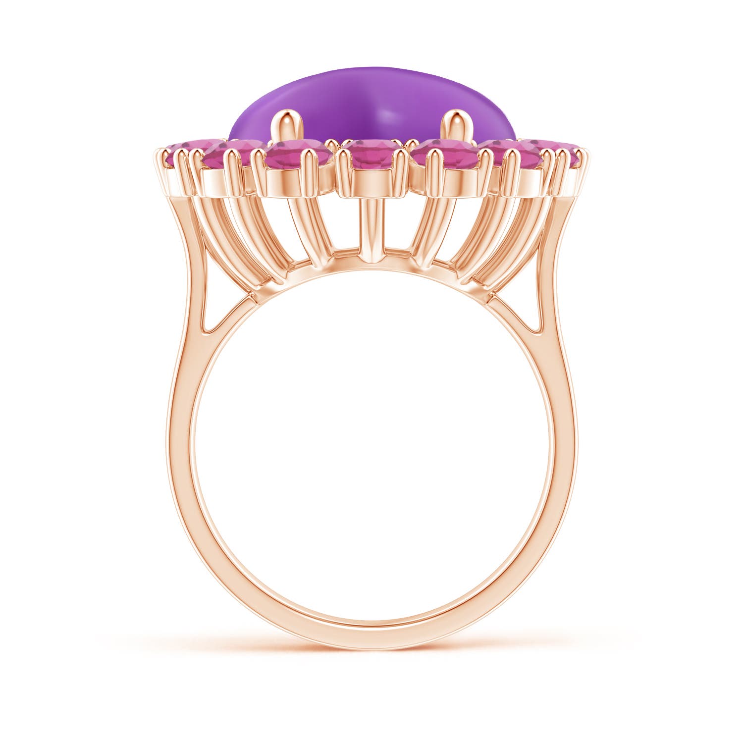AAA - Amethyst / 13.56 CT / 14 KT Rose Gold