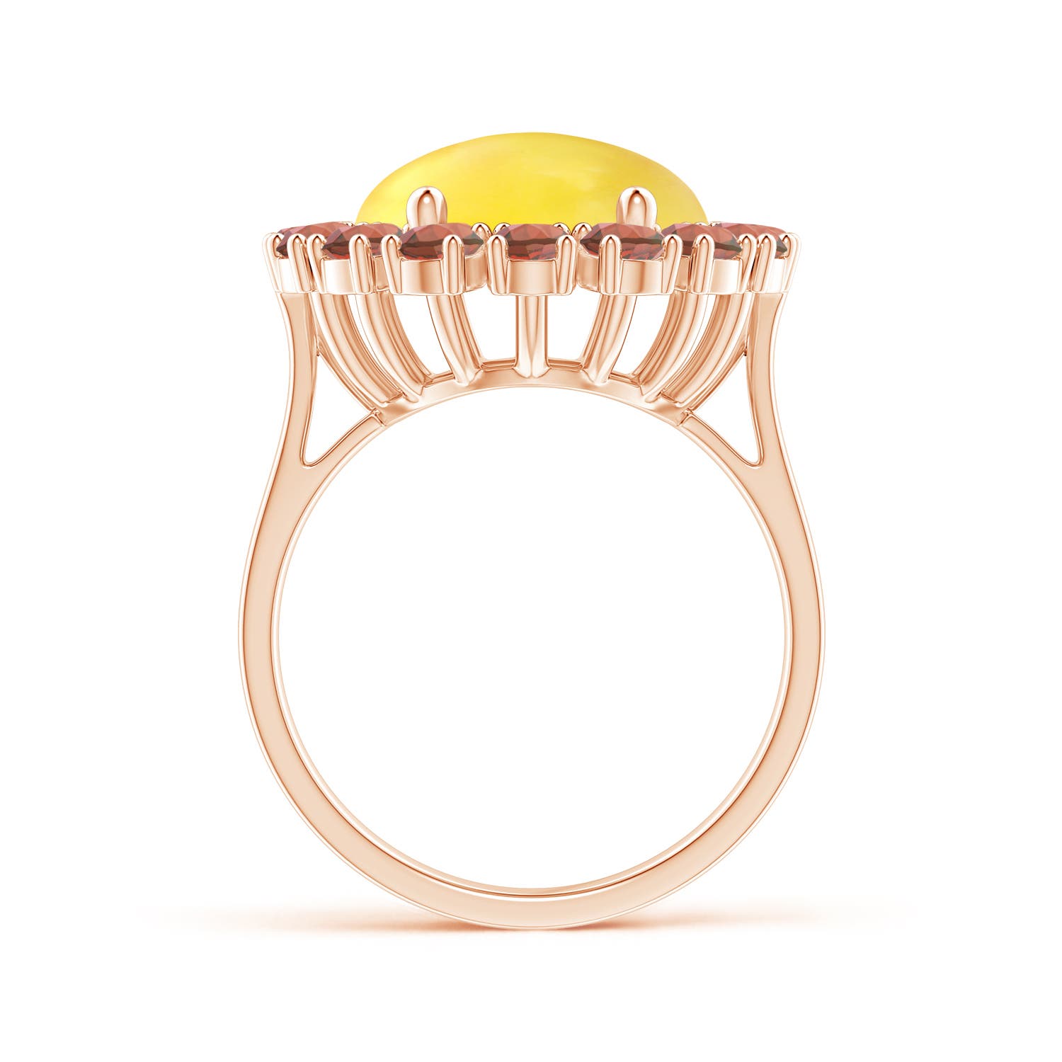 A - Citrine / 10.9 CT / 14 KT Rose Gold