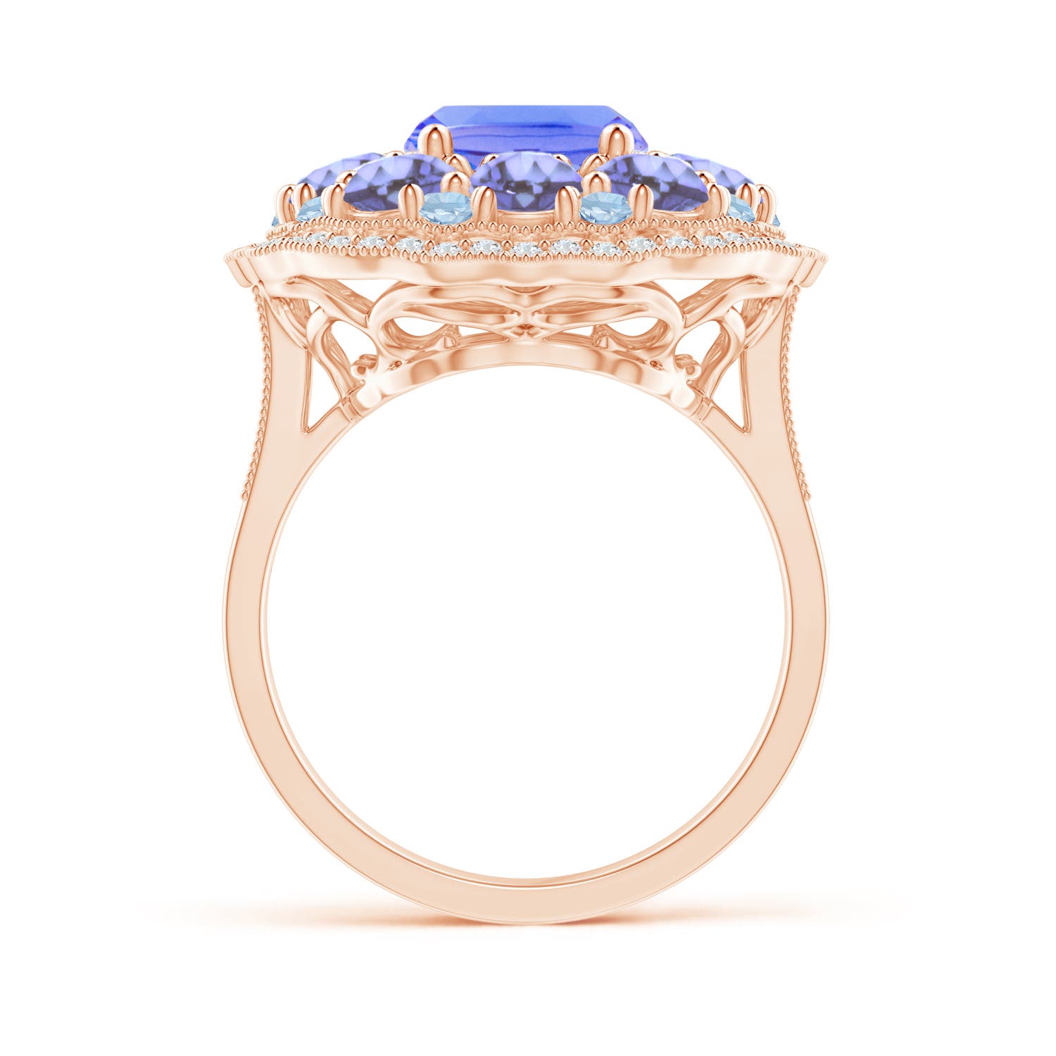 AA - Tanzanite / 5.75 CT / 14 KT Rose Gold