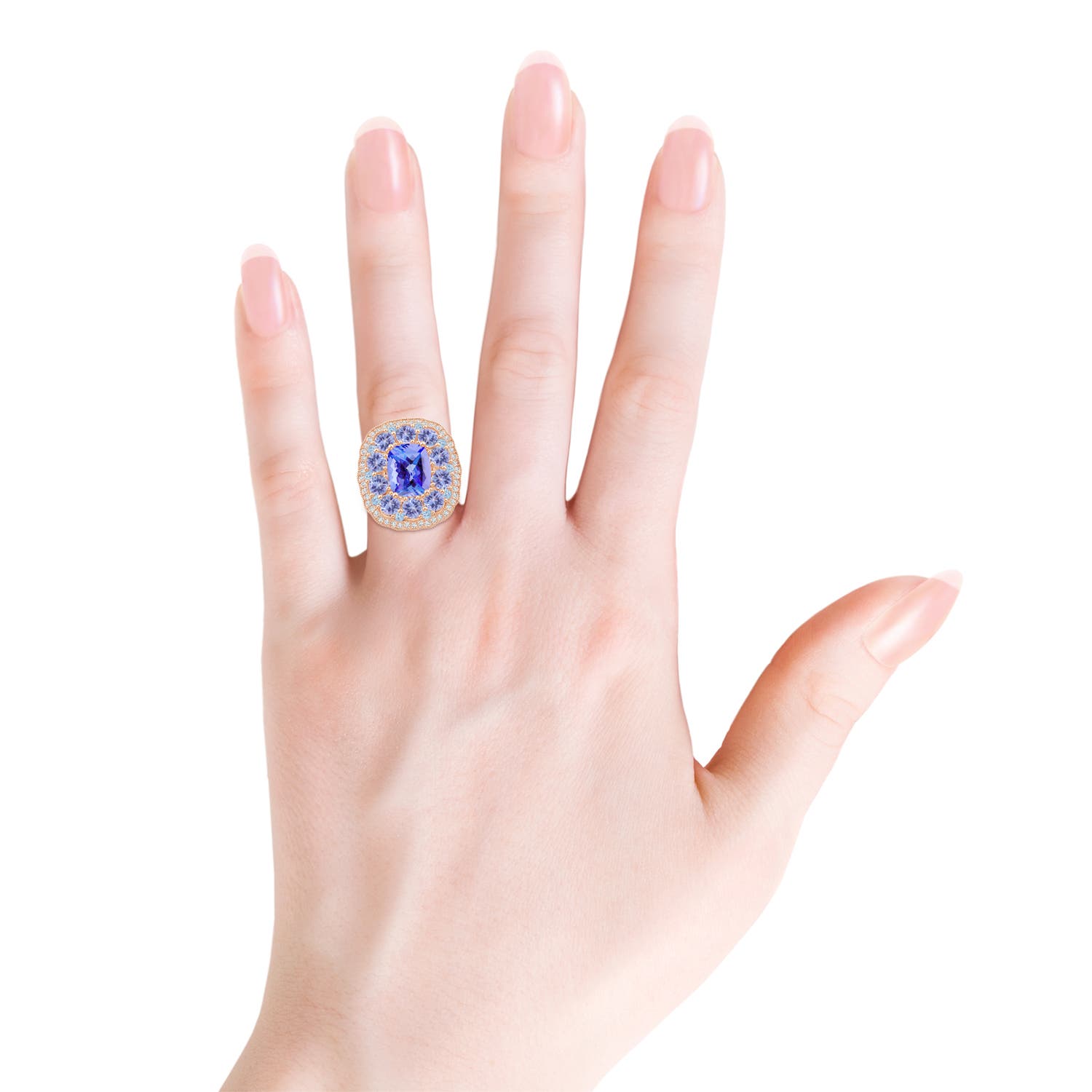 AA - Tanzanite / 5.75 CT / 14 KT Rose Gold