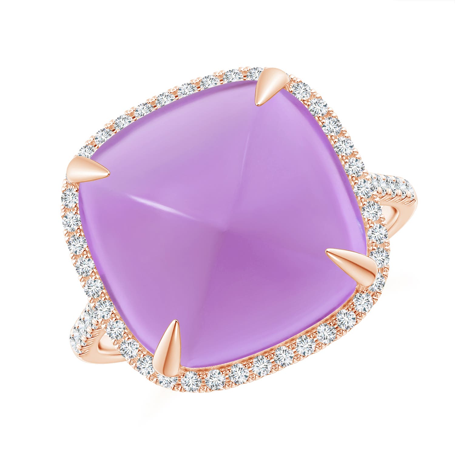 A - Amethyst / 10.34 CT / 14 KT Rose Gold