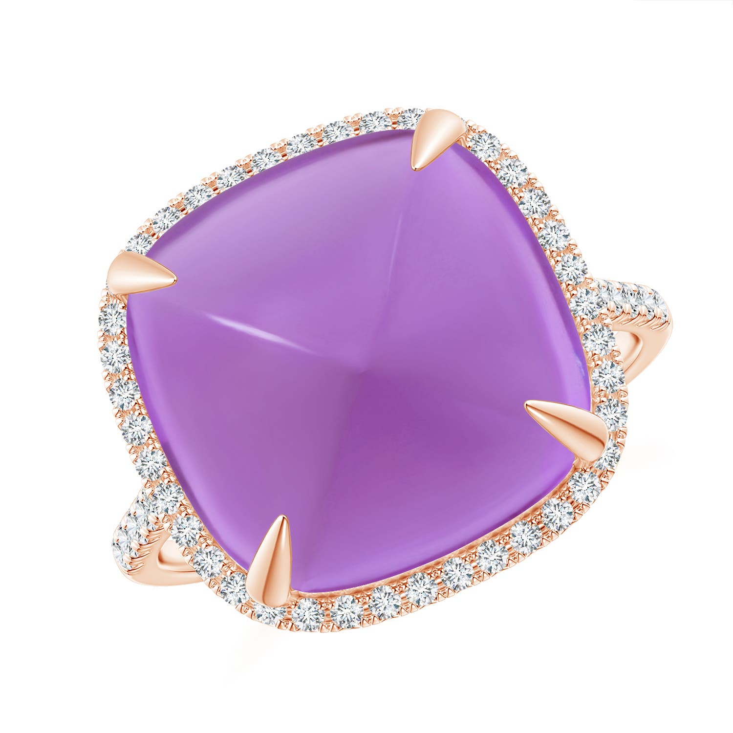 AA - Amethyst / 10.34 CT / 14 KT Rose Gold