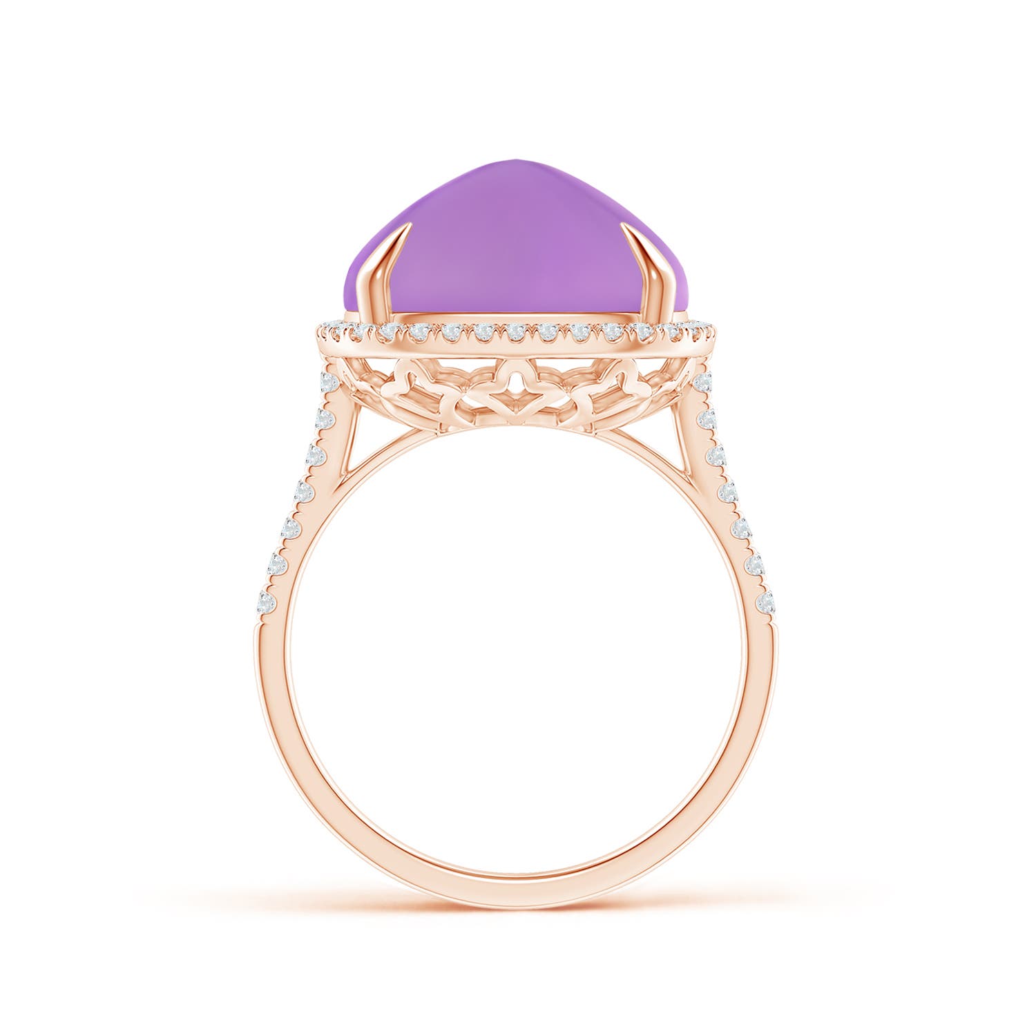 AA - Amethyst / 10.34 CT / 14 KT Rose Gold