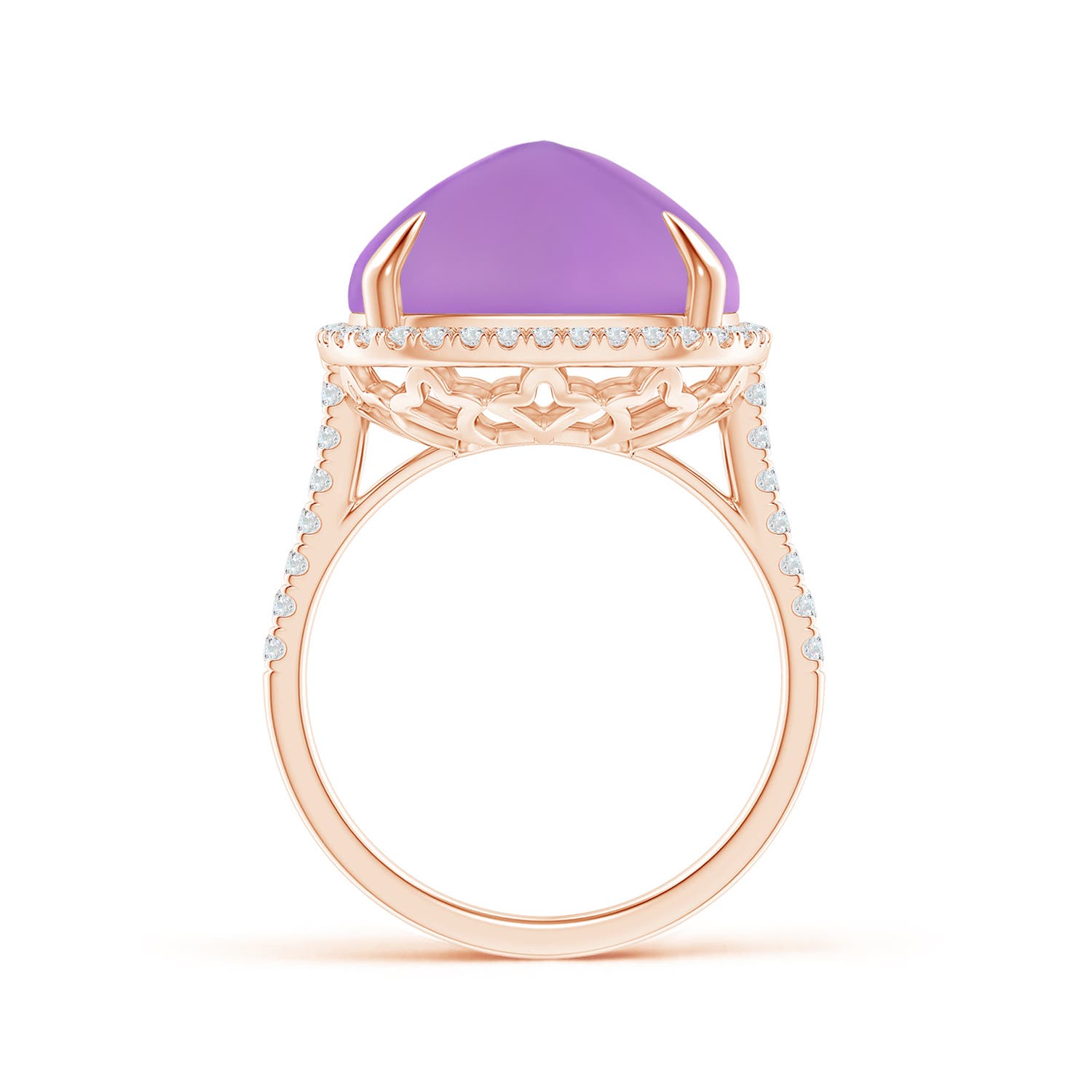 AA - Amethyst / 12.91 CT / 14 KT Rose Gold